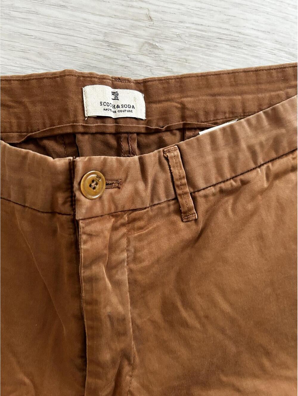 Scotch & Soda Brown Chinos 34x32